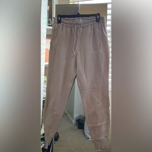 Abercrombie and Fitch Tan Jogger Sweatpants